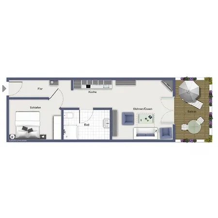 Meeresblick 213 Ostseebad Kühlungsborn